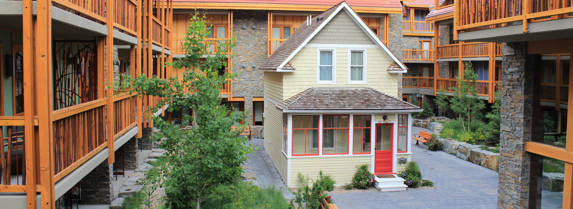 Corner House, part of Banff's Bankhead history at Moose Hotel & Suites